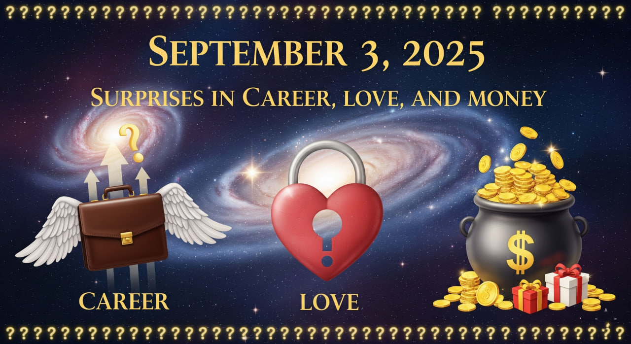 Horoscope Today 3 September 2025