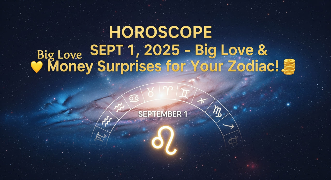 Horoscope Today, September 1, 2025