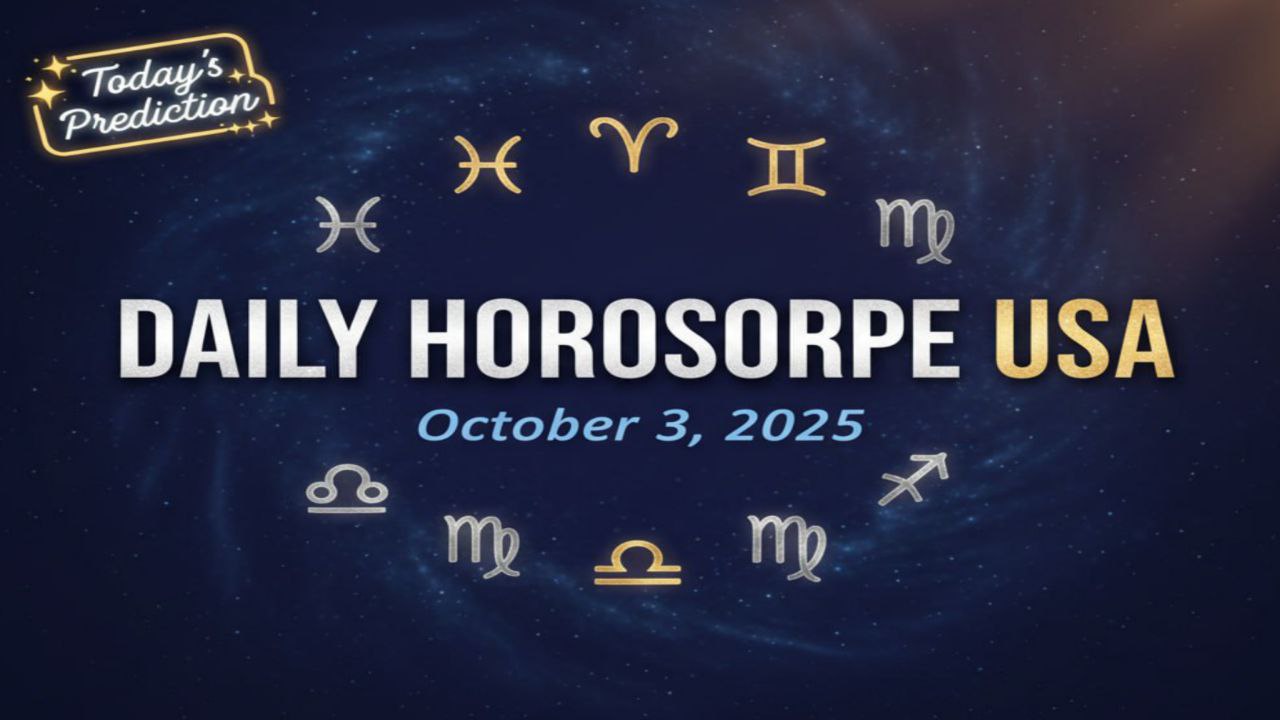 Daily Horoscope USA October 3 2025