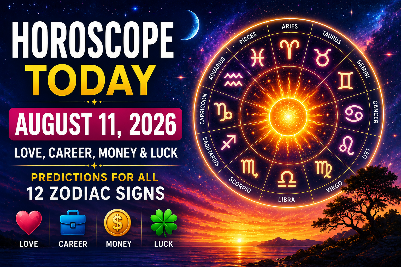 Horoscope Today August 11 2026